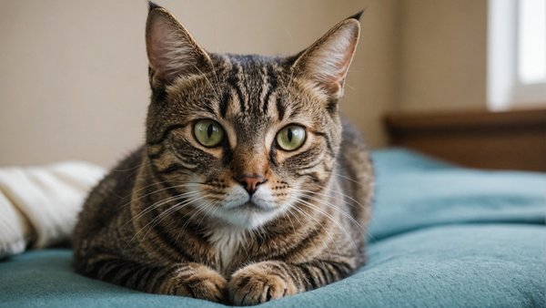 How do you create a stress-free routine for a cat undergoing chemotherapy?